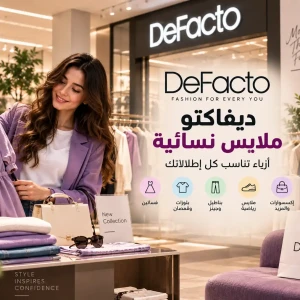 ديفاكتو ملابس نسائية 2026: دليل التسوق واختيار أفضل الأزياء
